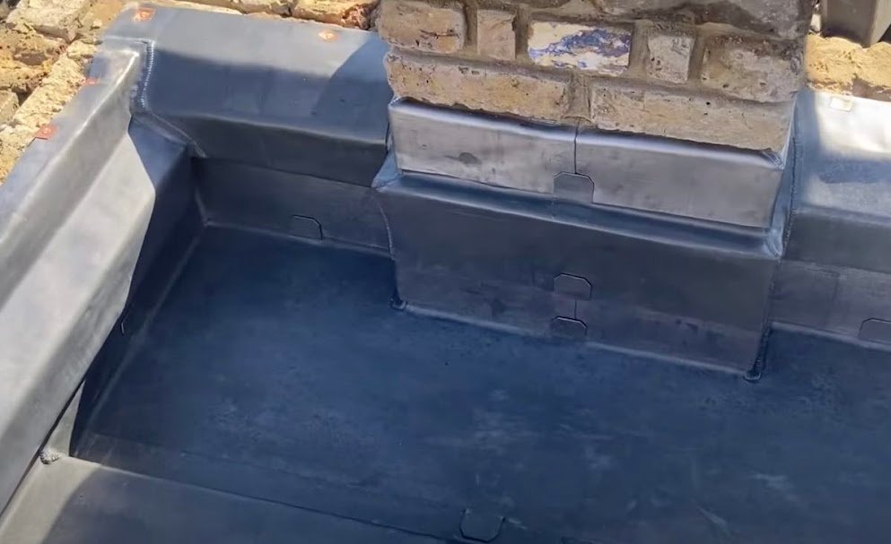 Lead Box Gutter