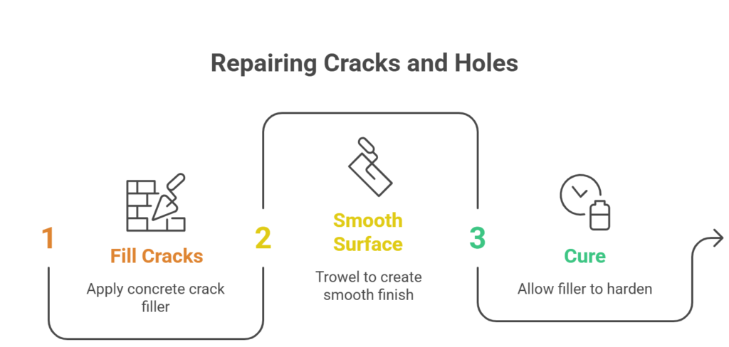 Repairing Cracks and Holes visual